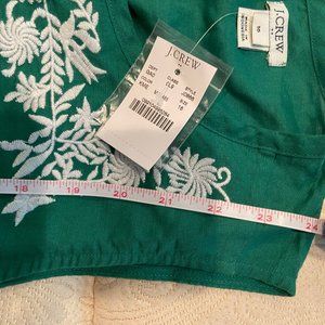 J. Crew Tops - NEW NWT J Crew 16 Linen Green Sleeveless Tank J. Crew Tops - NEW NWT J Crew 16 Linen Green Sleeveless Tank